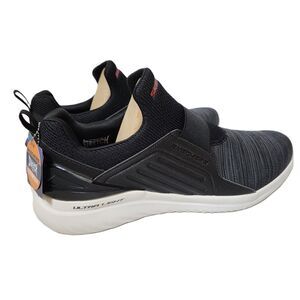 Skechers Bounder 2.0 Balmore Men’s Size 14 Black/White Lightweight No-Tie Shoes